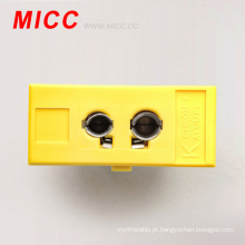 Conector de painel termopar tipo K MICC fêmea